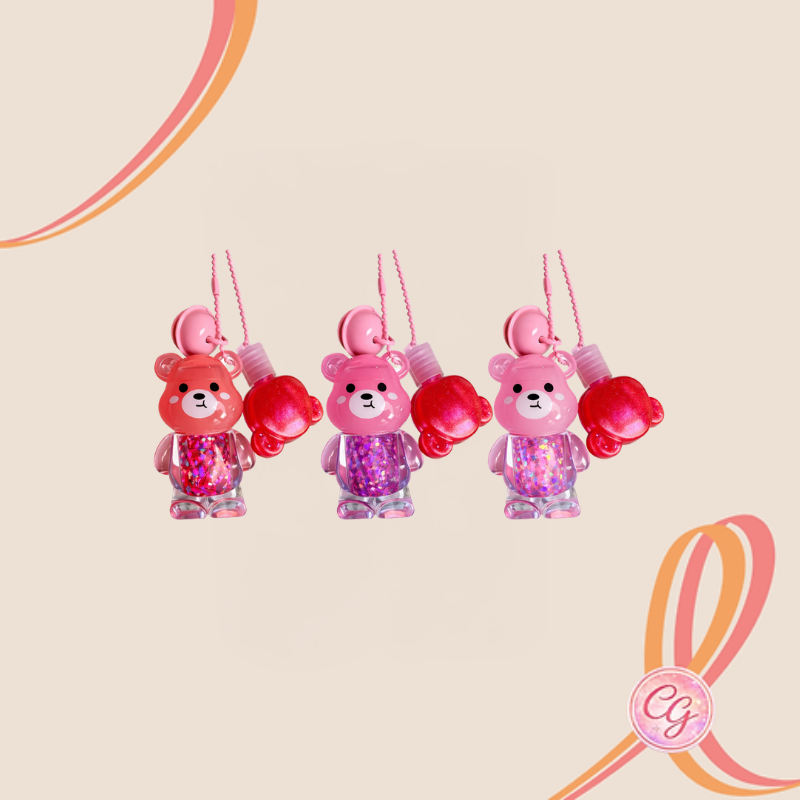 Miniatura: LIPGLOSS URSINHO DUPLO COM GUIZO - BOBBI RARA