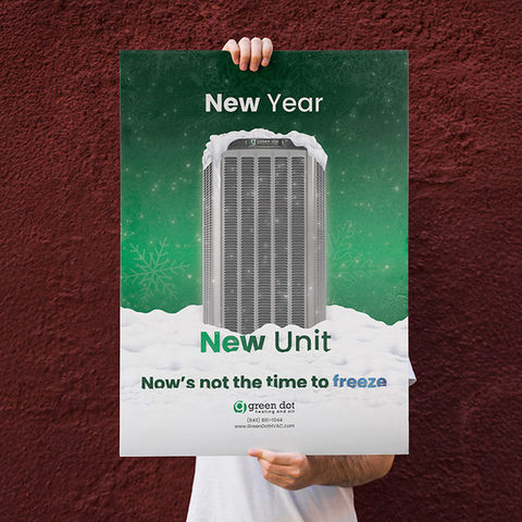 Green Dot Heating & Air Advertisement: January 2022