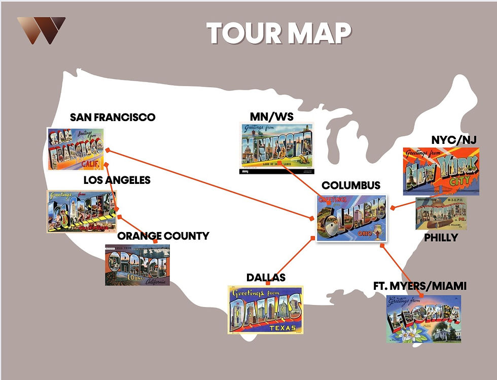 WOCRA IS HITTING THE ROAD!