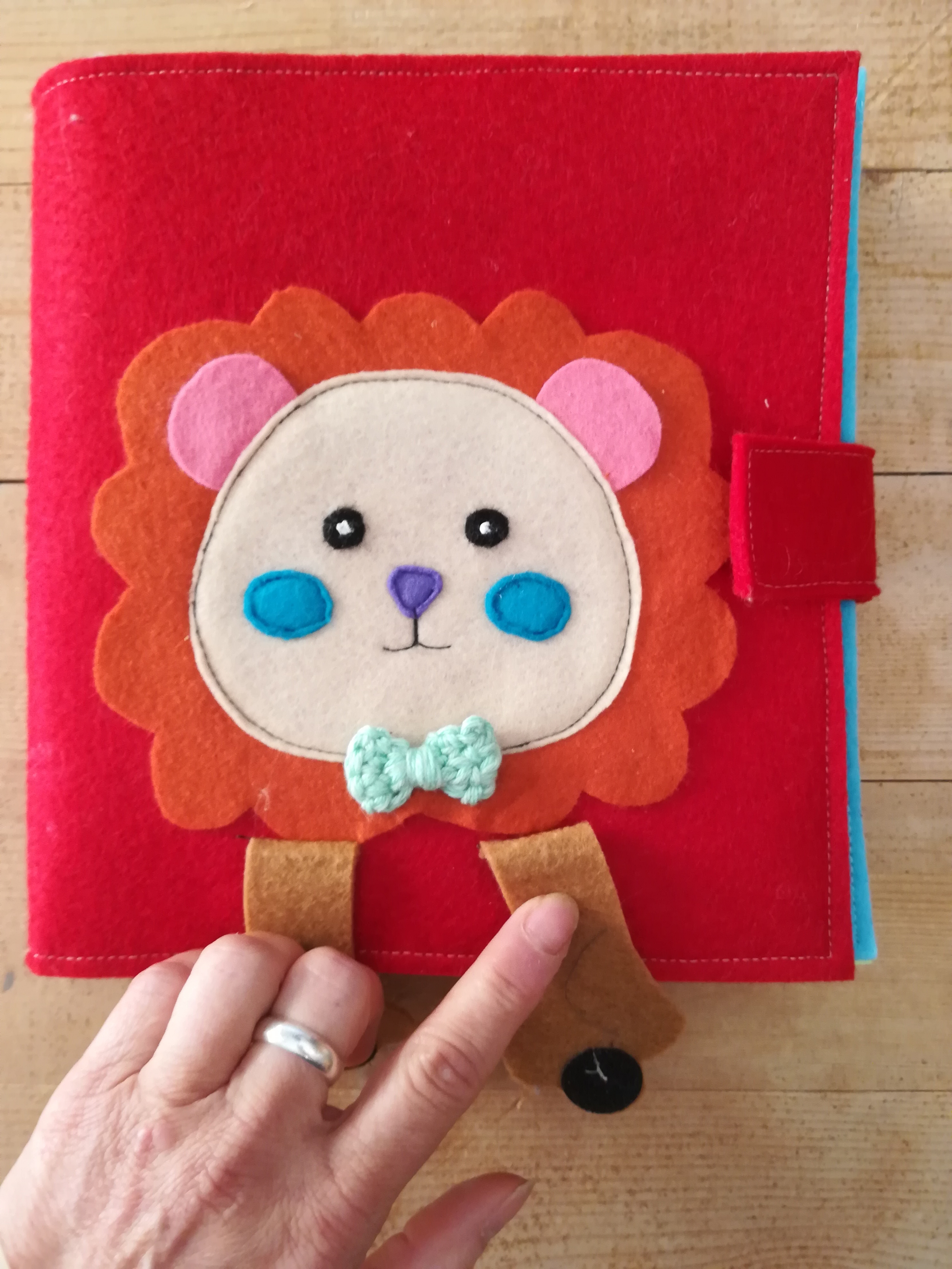Quietbook Lion