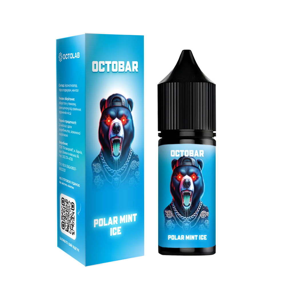 Ароматизатор Octobar NFT Polar Mint Ice 10мл