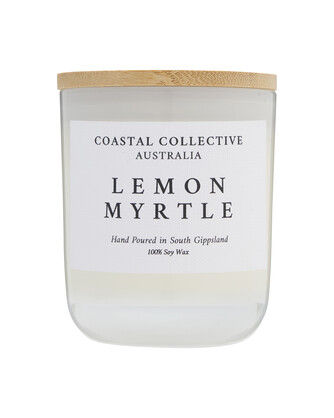 Coastal Collective Lemon myrtle candle
