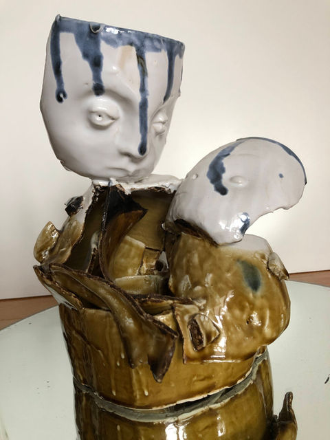 Lee Beaton Studio Ceramics, functional, sculpture, organic forms and intricate textures, often inspired by the natural world