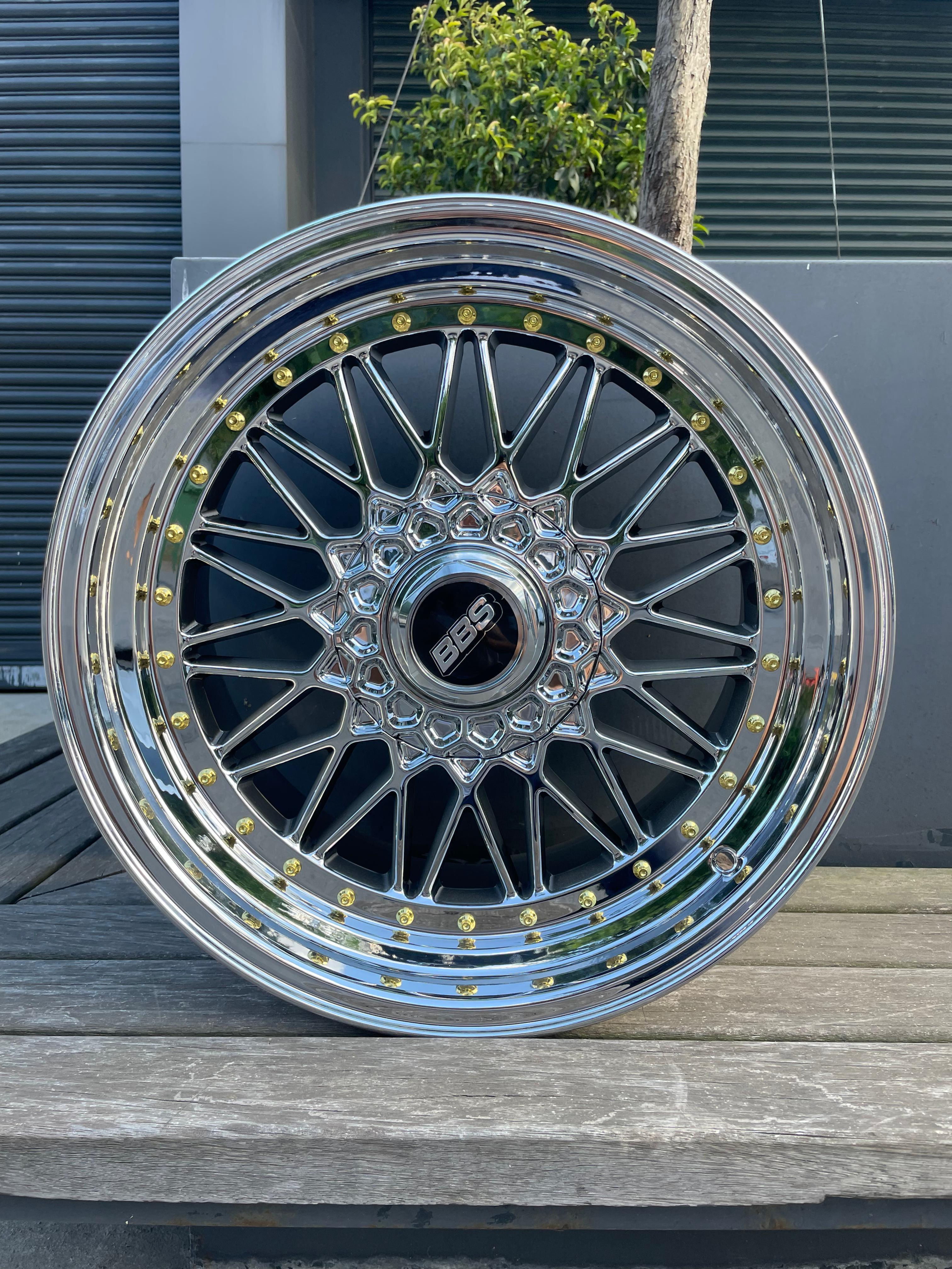 BBS Style Wheels 18" - Chrome