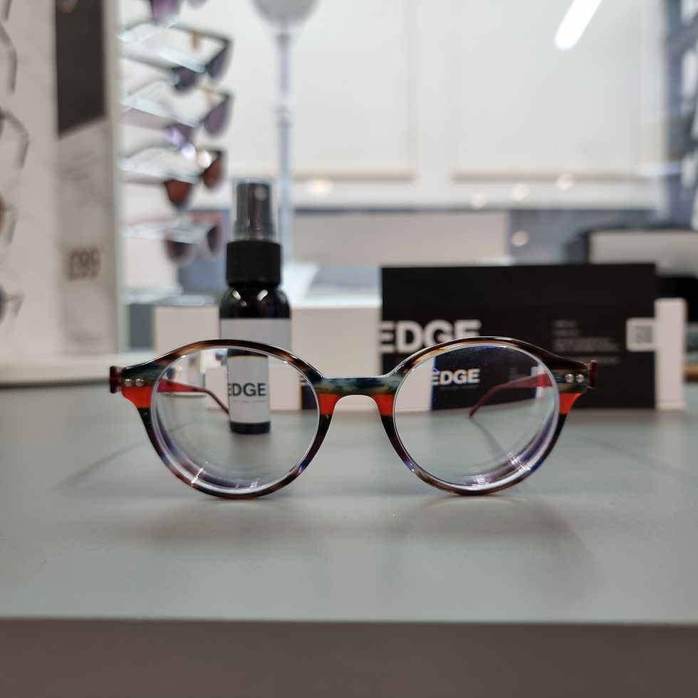Thinnest lenses for high prescription at EDGE Eyewear, Warrington.