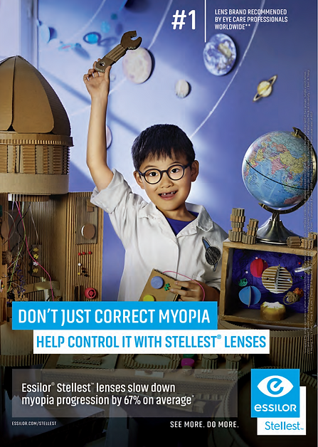 Essilor Stellest Myopia Glasses