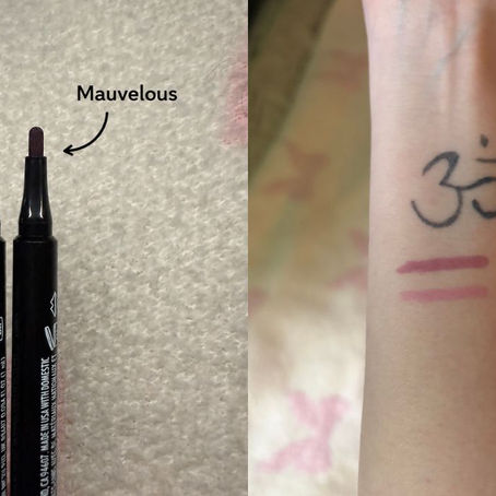Are you e.l.f.ing kidding me? These lip stain markers were only $5 each. I tested Ballet Core and Mauvelous on cool-toned skin, and one shade was so good I'd 100% buy it again.