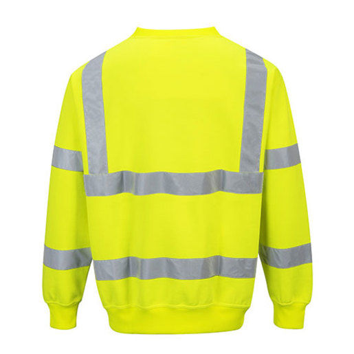 Thumbnail: High Visibility Sweatshirt – EN ISO 20471 Class 3 SafetyPullover