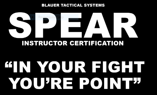 SPEAR System Instructor Certification