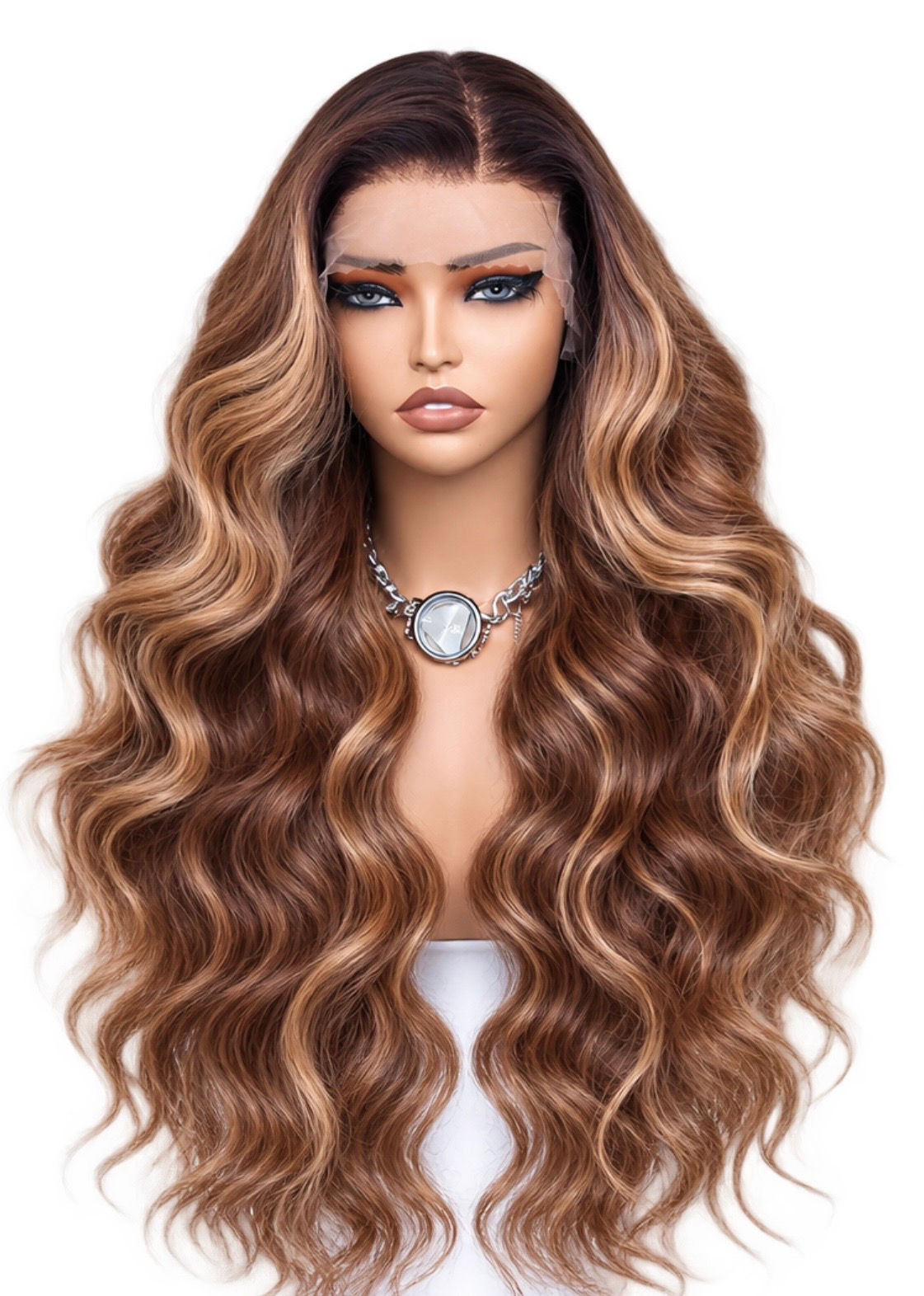 Donna Synthetic Lace Front Wig