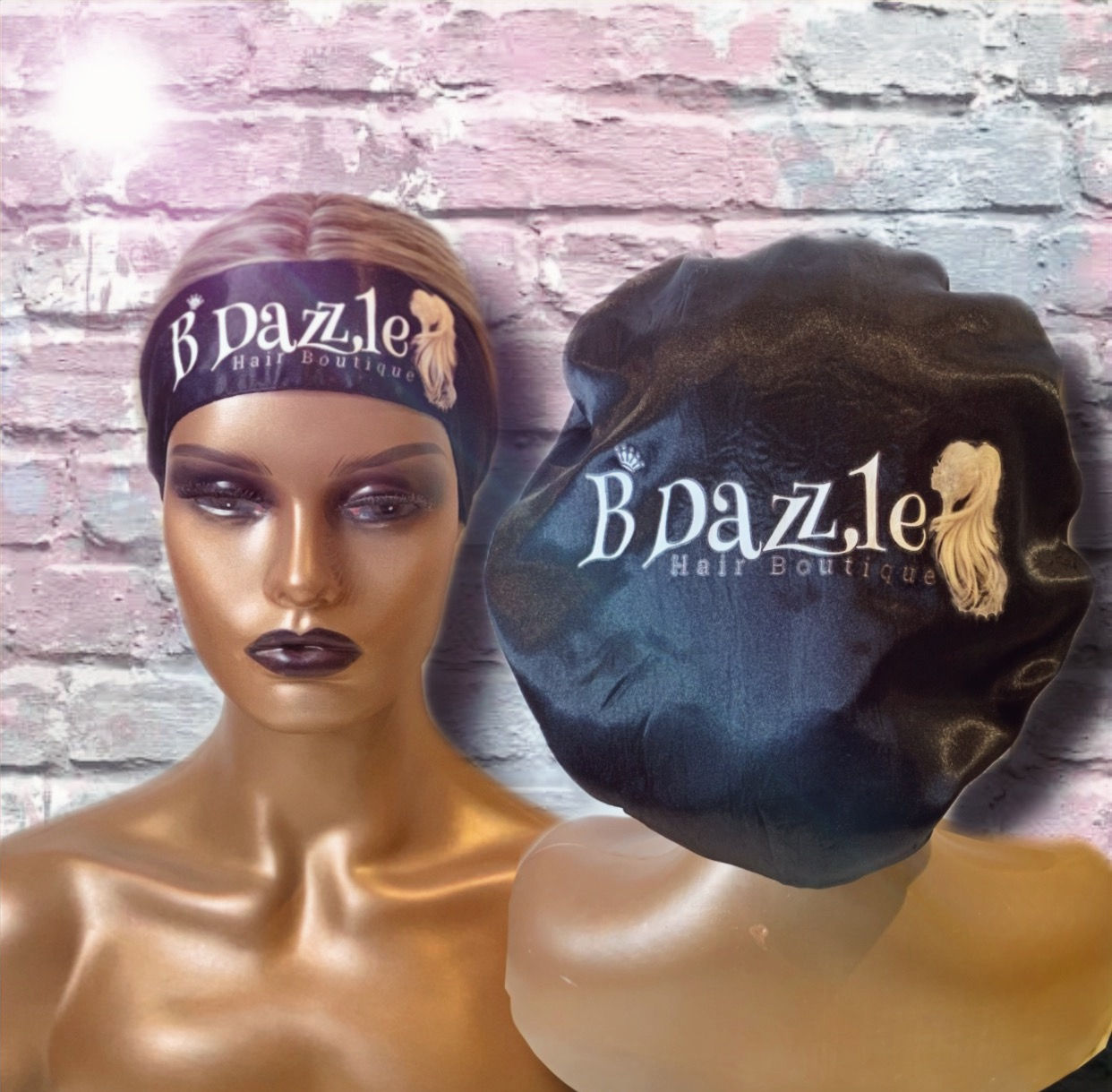 Satin Bonnet & Edge Wrap PACK