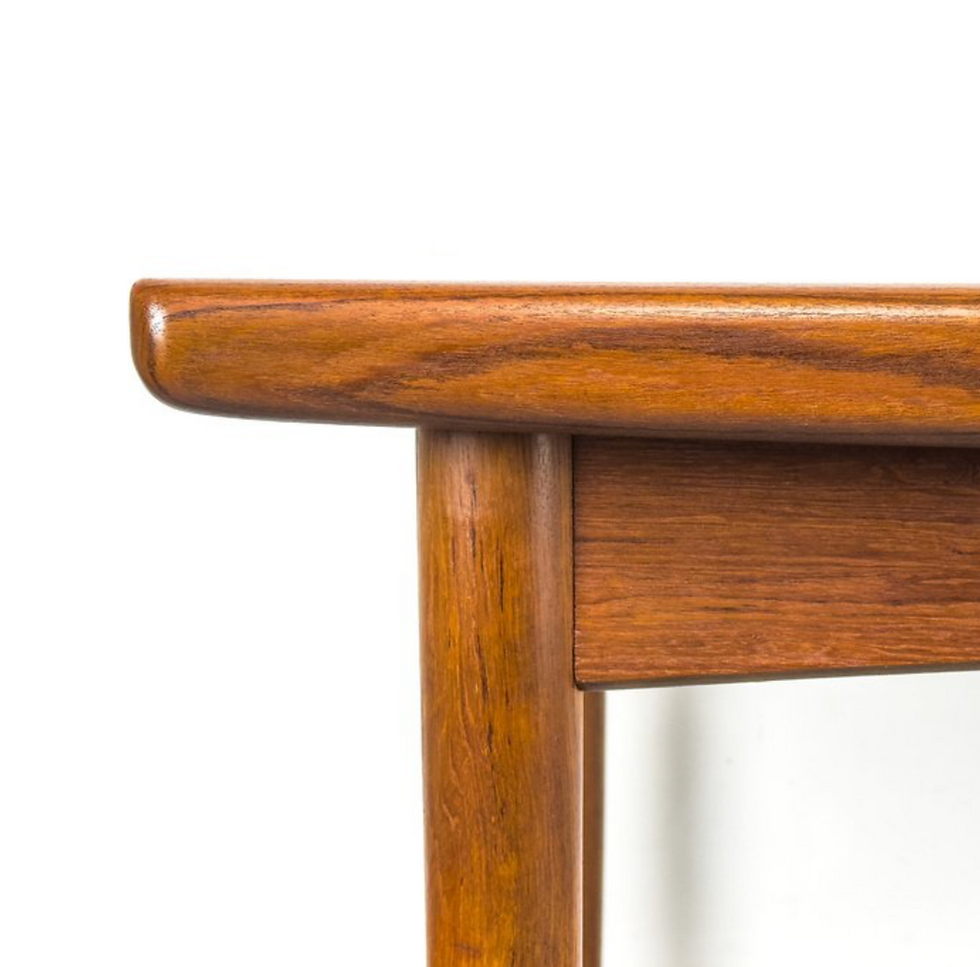 Miniature : Table de salle à manger scandinave en teck. Edition Dyrlund