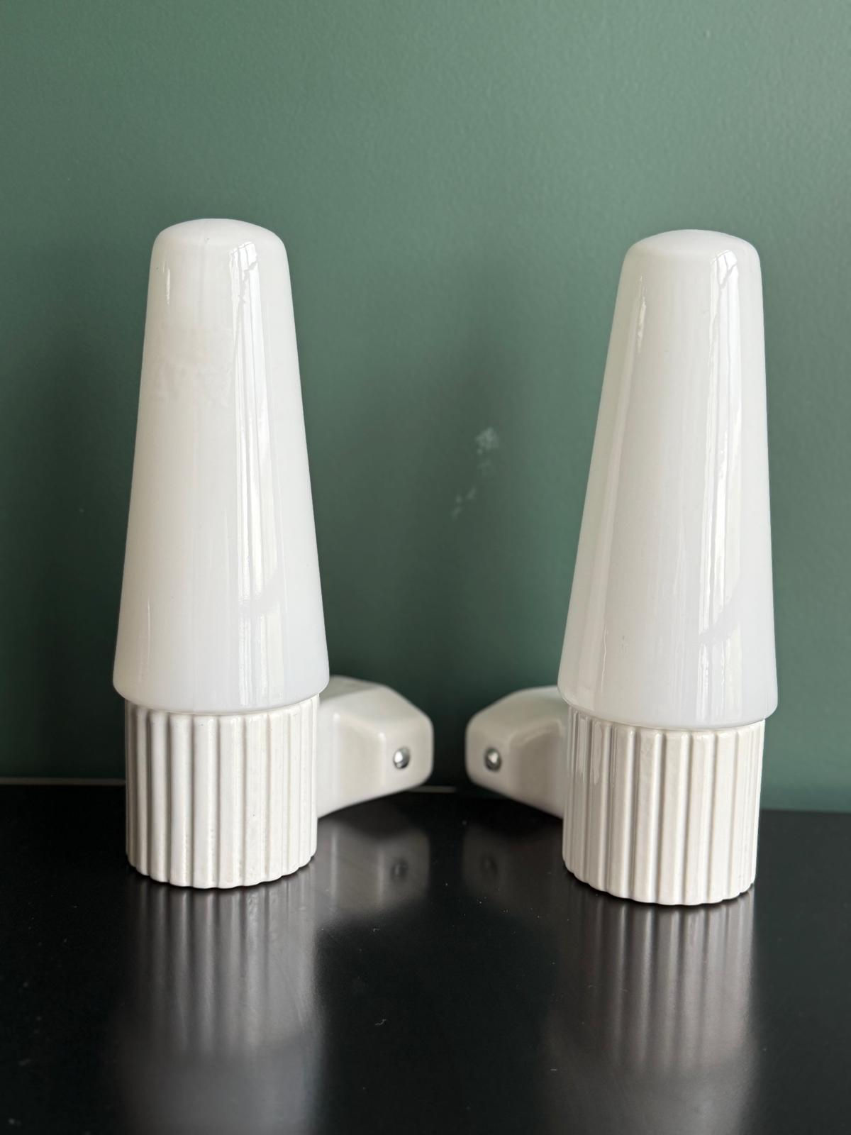 Paire d'appliques vintage de Sigvard Bernadotte