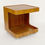 Miniature : Table de nuit/table d'appoint en bois. Années 70