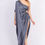 Thumbnail: One Shoulder Waist Detail Flow Dress