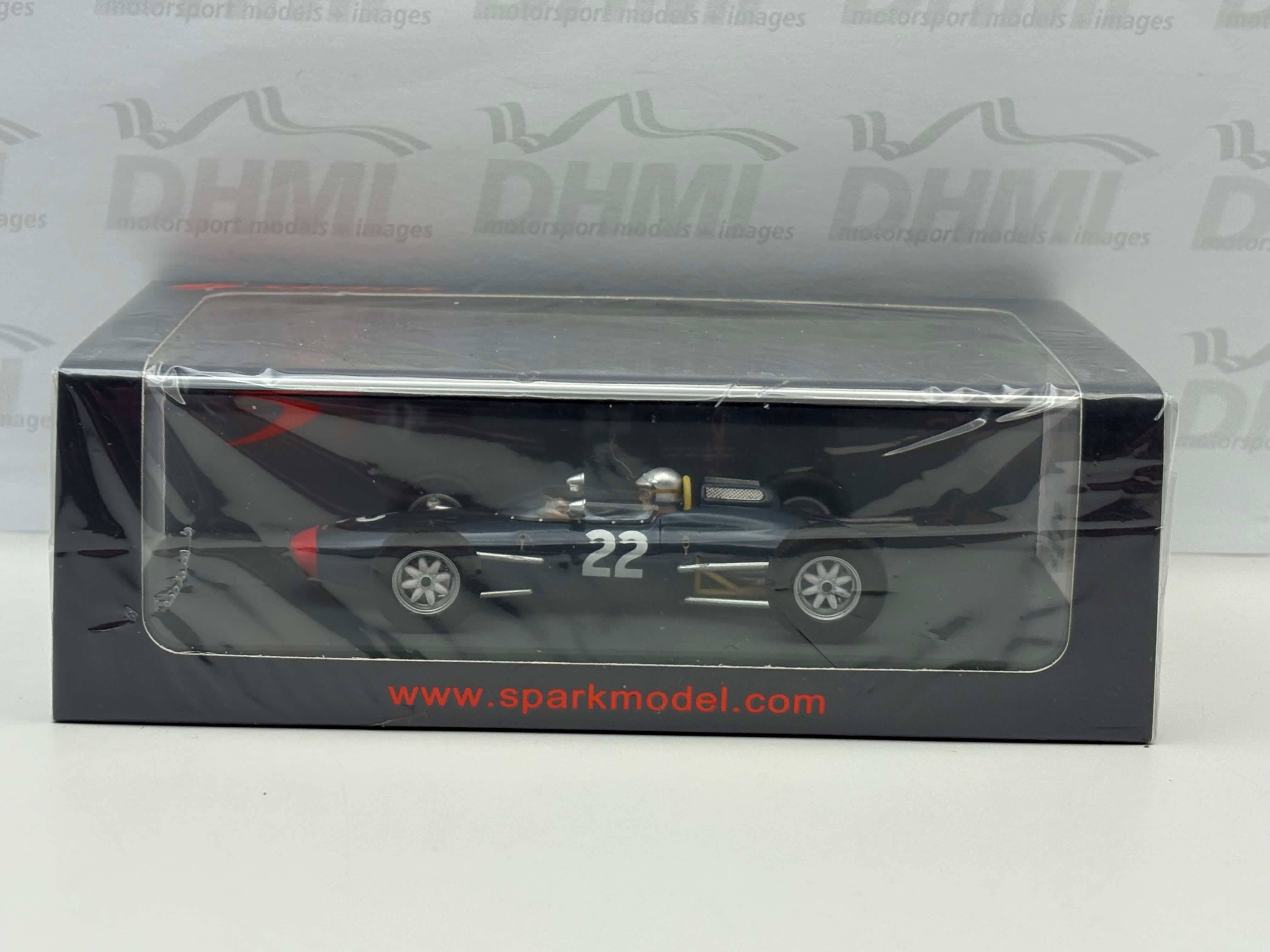 Spark 1:43 Lucien Bianchi Lola Mk4 Belgium GP 1963 S5330 (pre-owned)
