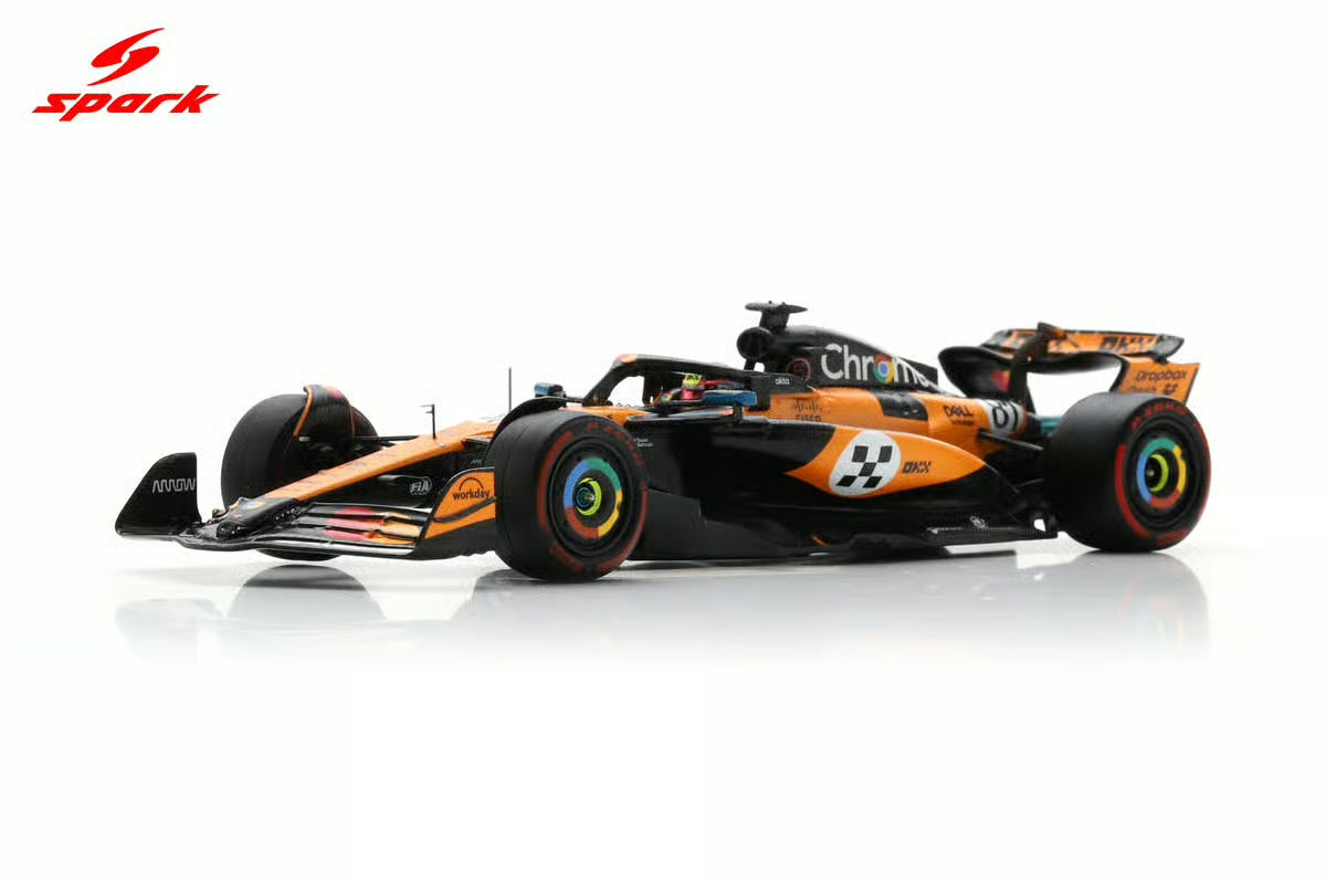 Spark 1:43 Oscar Piastri McLaren MCL39 Winner Spanish GP 2025 S9621