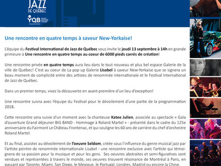 NOUVELLE TAPAGEUSE/ INVITATION / Rencontre de presse jeudi 13 septembre à 14h !
