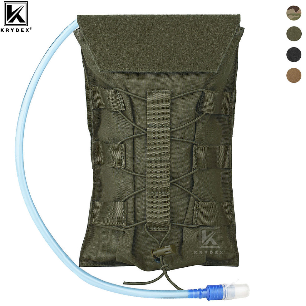 KRYDEX 500D Tactical 50 oz Hydration Carrier MOLLE Pack Bag Modular 1.5L Water B