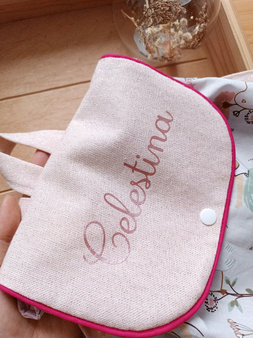 Miniature : sac à dos enfant personnalisable petite danseuse rabat