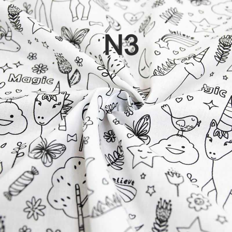 Miniature : feuille de coloriage lavable modèle licorne