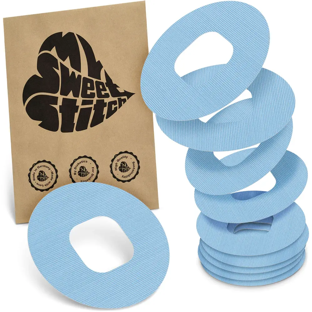 Simplera fixatie ring ijsblauw