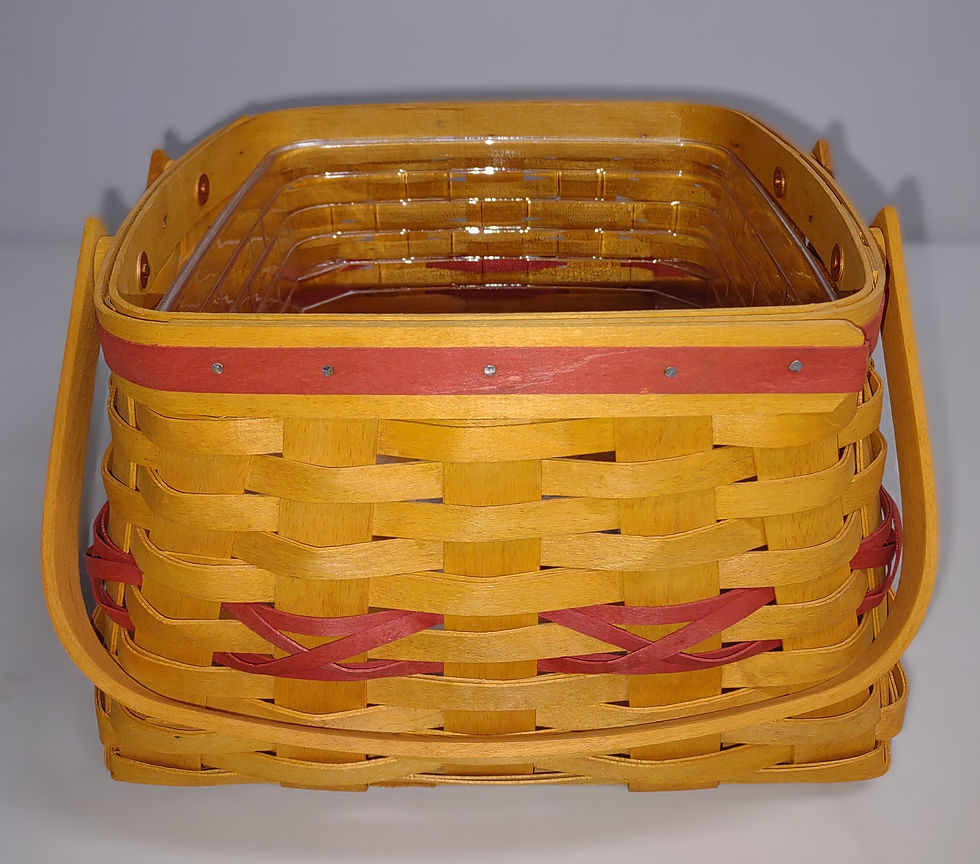Thumbnail: Longaberger 2000 Christmas Collection Deck the Halls Basket