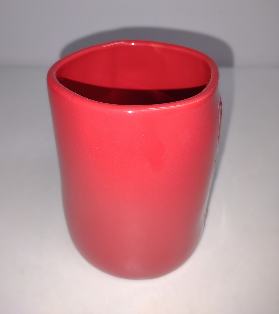 Thumbnail: Rae Dunn "Up To Snow Good" Red Mug