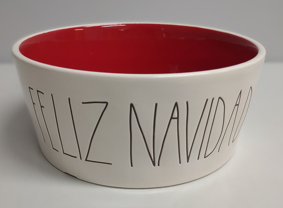 Rae Dunn Feliz Navidad Bowl