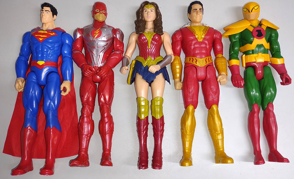 Thumbnail: Set of 5 Assorted DC Comics Action Figures