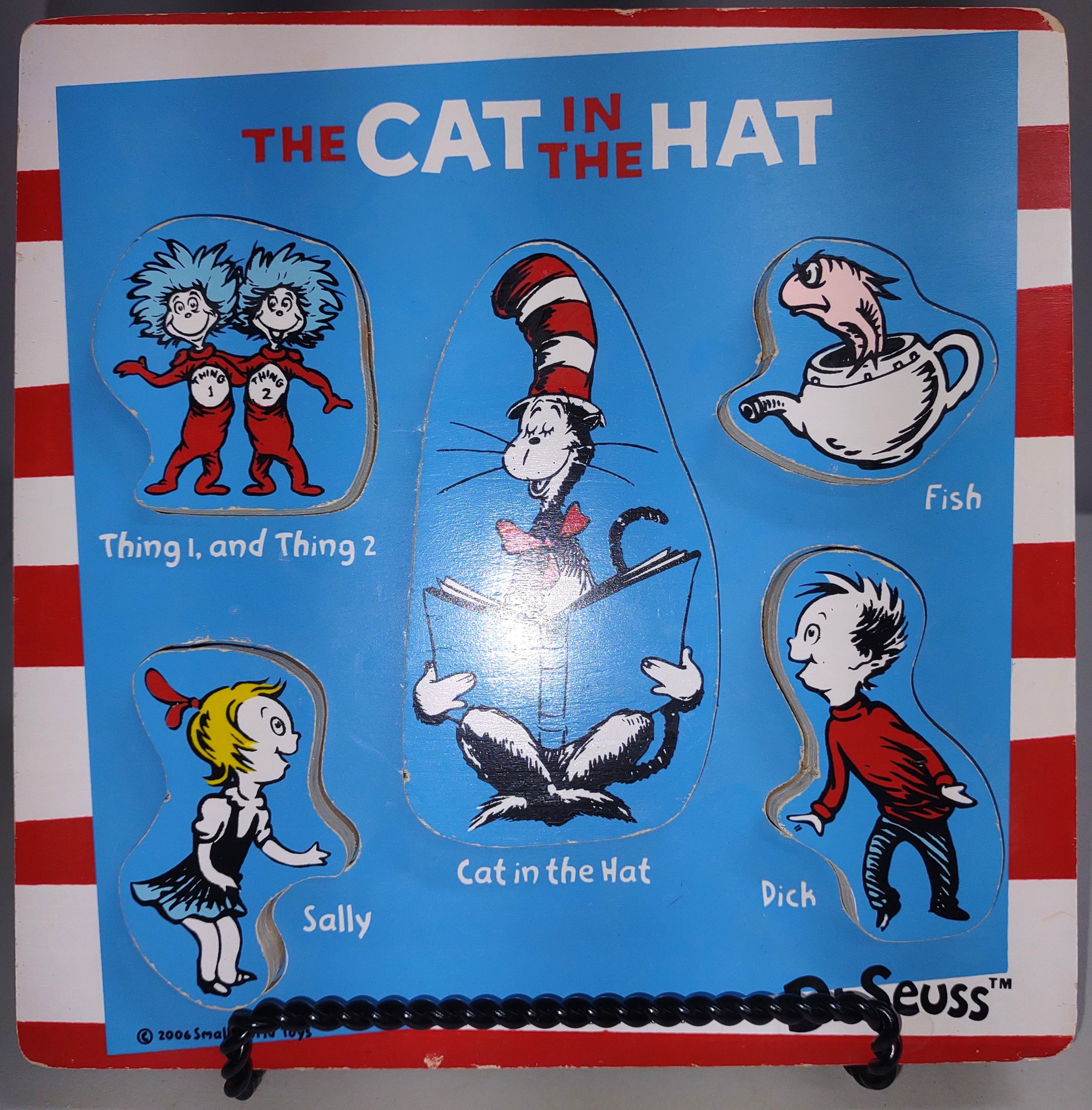 2006 Dr. Suess The Cat in the Hat Puzzle