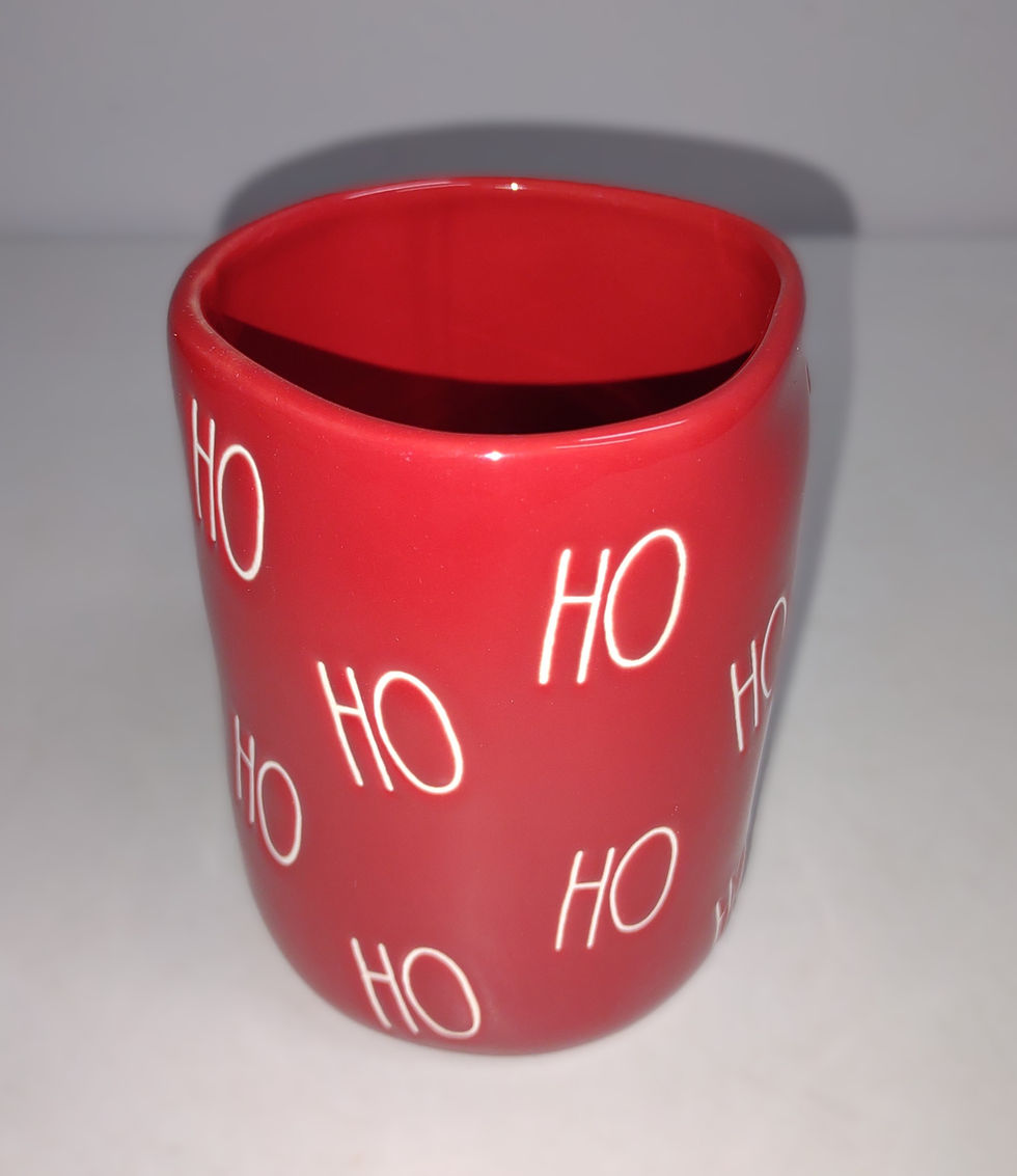 Thumbnail: Rae Dunn "Ho Ho Ho" (all over) Red Mug