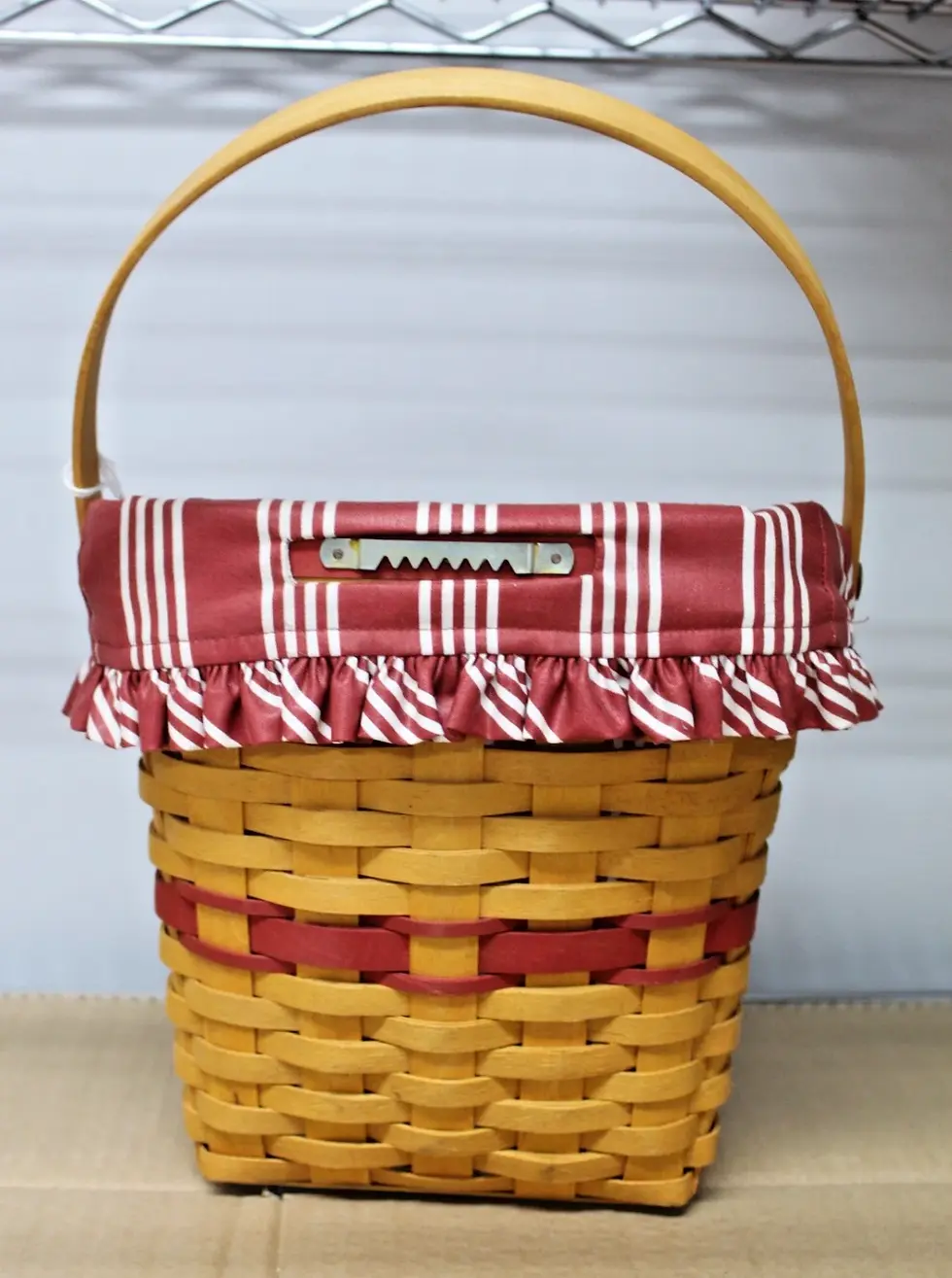 Thumbnail: Longaberger 1998 Christmas Collection Glad Tidings Basket