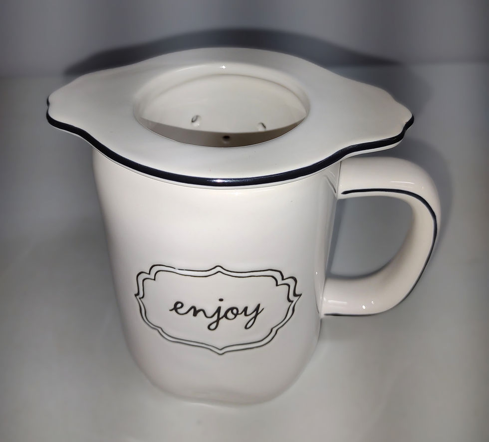 Thumbnail: Rae Dunn Enjoy Mug With Strainer