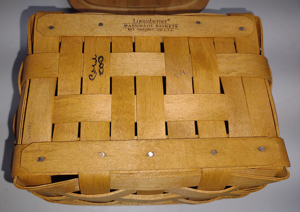 Thumbnail: Longaberger 2003 Address Basket