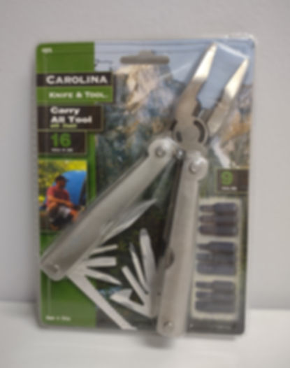 Carolina Knife & Tool Carry All Tool with sheath 16-IN-1