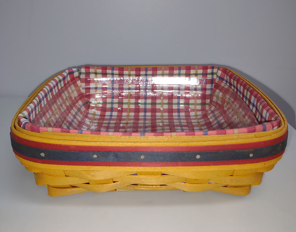 Longaberger 1998 Good Ol’ Summertime Picnic Pal Basket