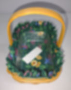Thumbnail: Longaberger 1996 Horizon Of Hope Basket (w/ stationary handle)