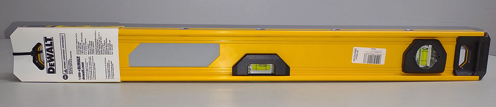 Thumbnail: DeWalt Heavy Duty Yellow 24" I-Beam Level
