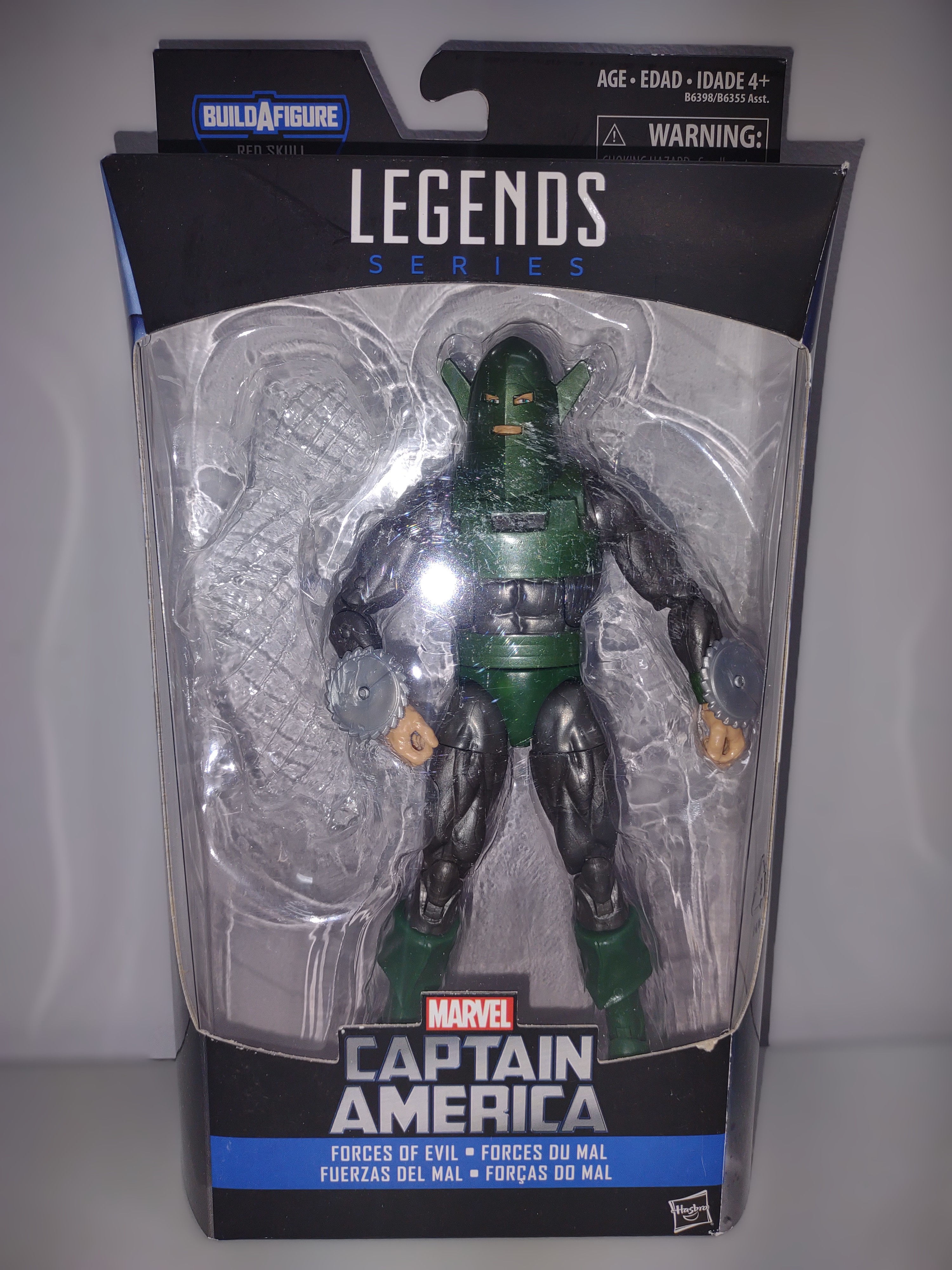 BuildAFigure Marvel Captain America Forces of Evil *READ DESCRIPTION*