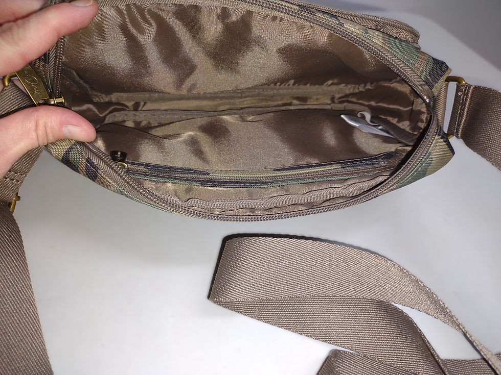 Thumbnail: Thirty-One All Zipped Up Crossbody Purse in Classic Camo