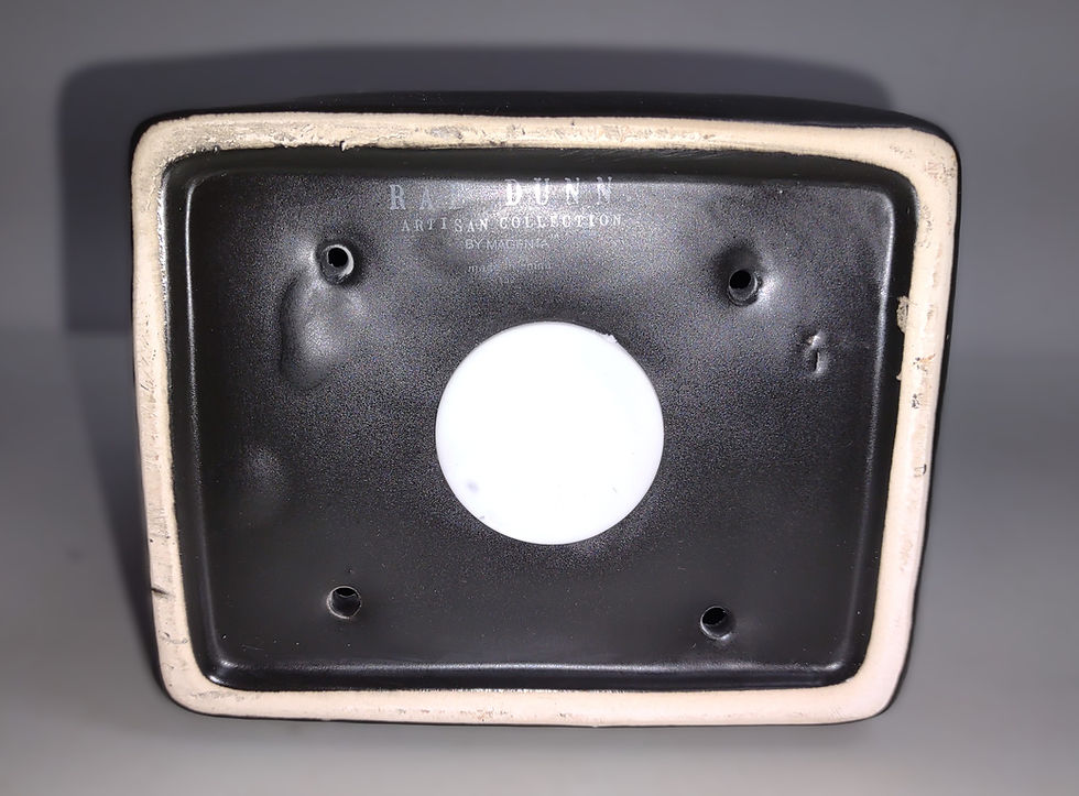 Thumbnail: Rae Dunn "Home" Black Ceramic Birdhouse