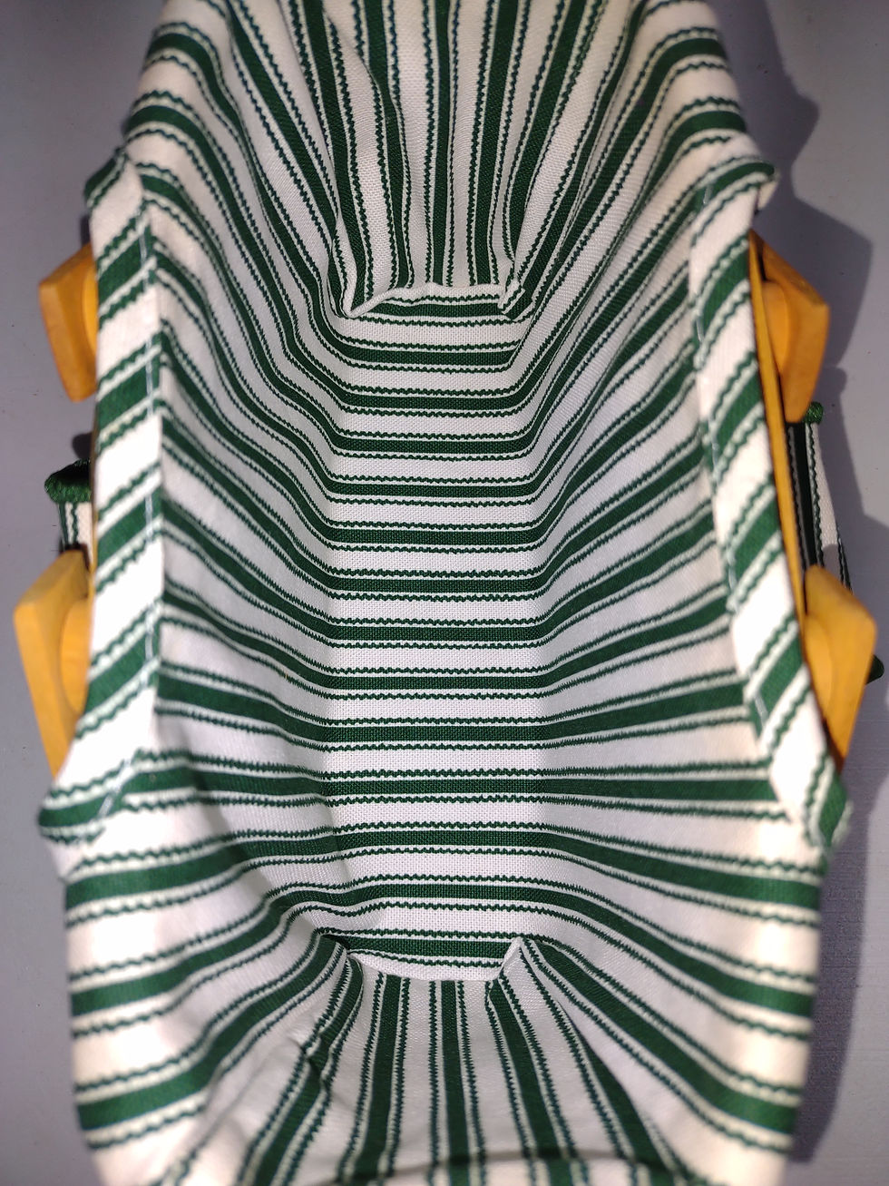 Thumbnail: 1998 Sweetheart Picture Perfect Basket (In green with 2 swinging handles)
