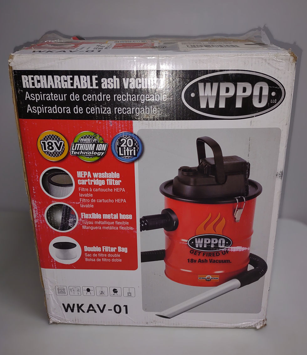 Thumbnail: WPPO Rechargeable Ash Vacuum WKAV-01 (Damaged Box)