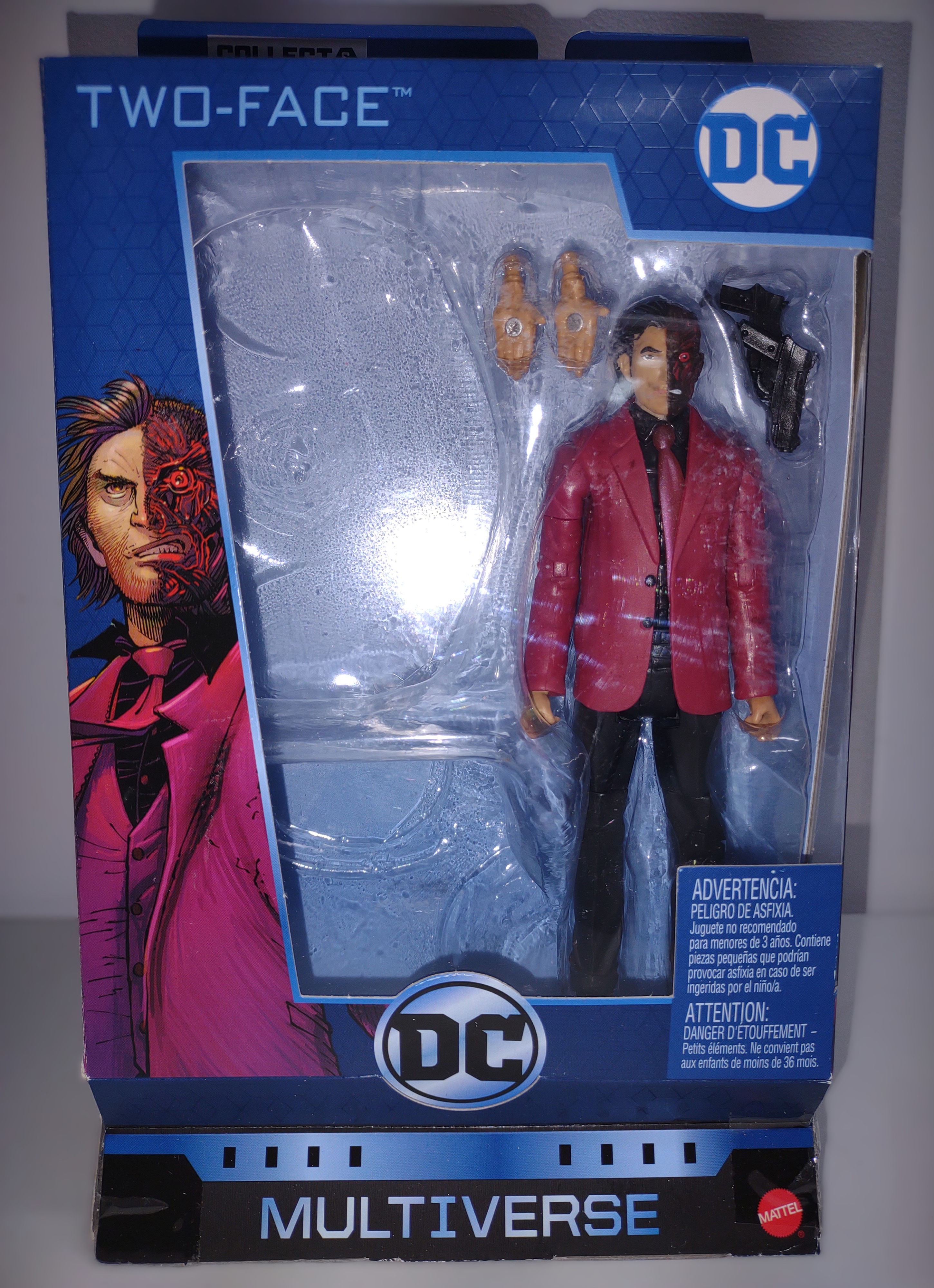 DC Multiverse Two-Face Connect & Collect by Mattel *READ DESCRIPTION*