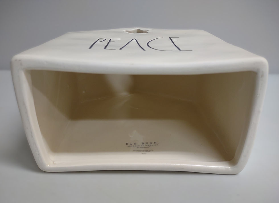 Thumbnail: Rae Dunn "Peace" Ceramic House