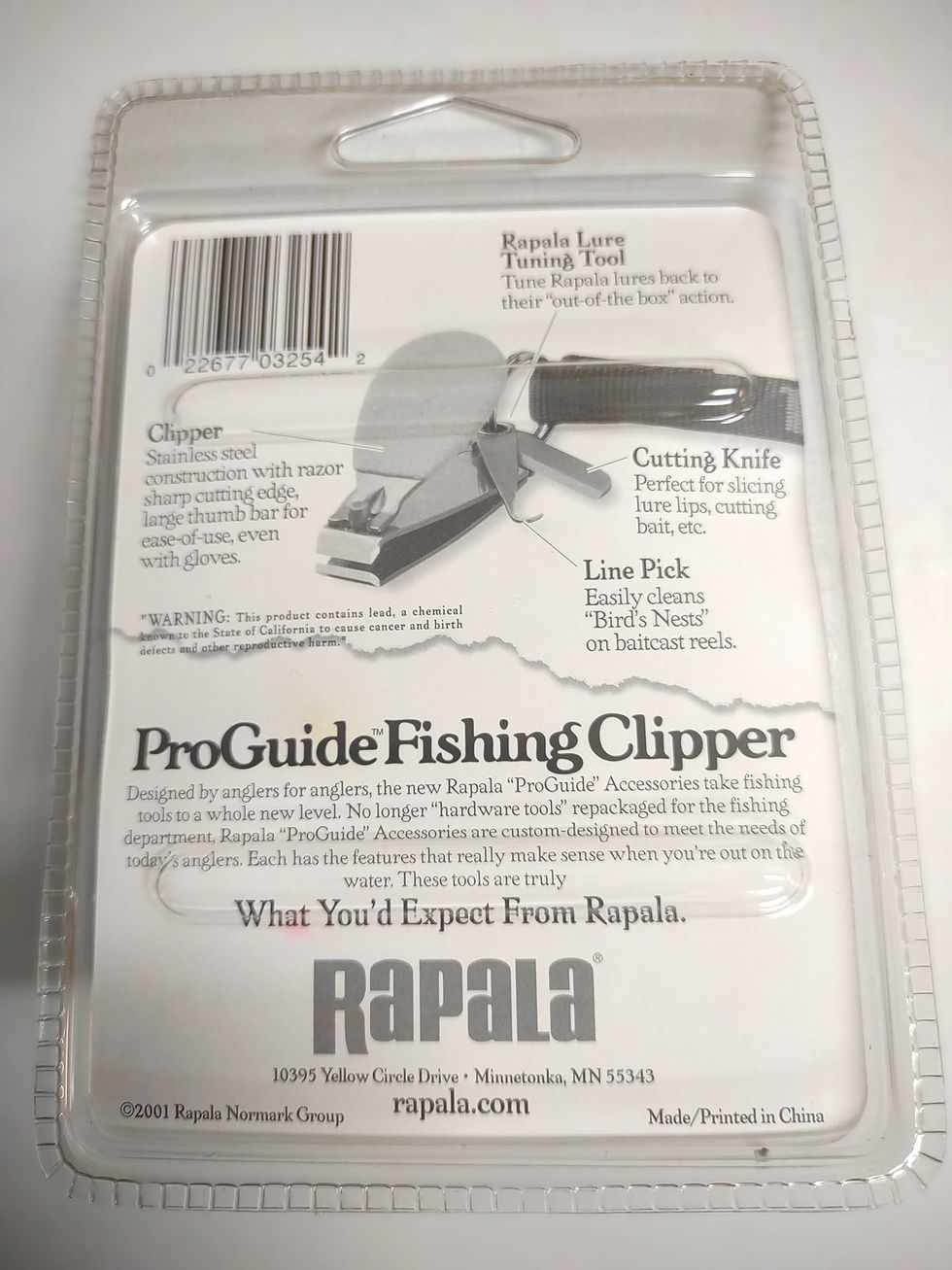 Thumbnail: Rapala Pro Guide Fishing Clipper RFC-1
