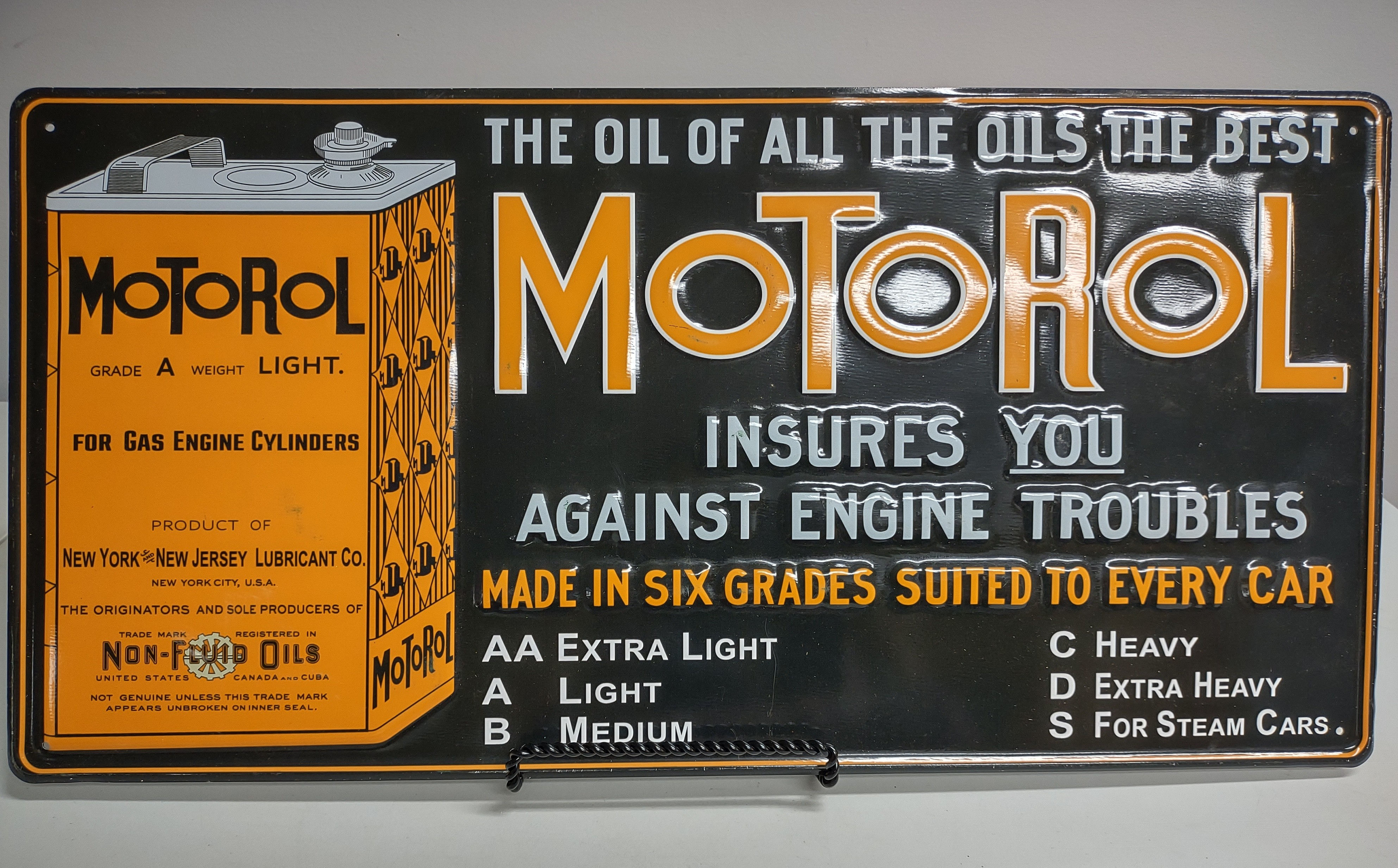 Motorol Metal/Tin Sign
