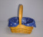 Thumbnail: Longaberger 1999 Horizon of Hope Basket (w/ stationary handle)
