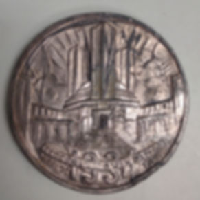 1934 World's Fair Chicago Century Of Progress 1934 Large Token Coin 2.5"